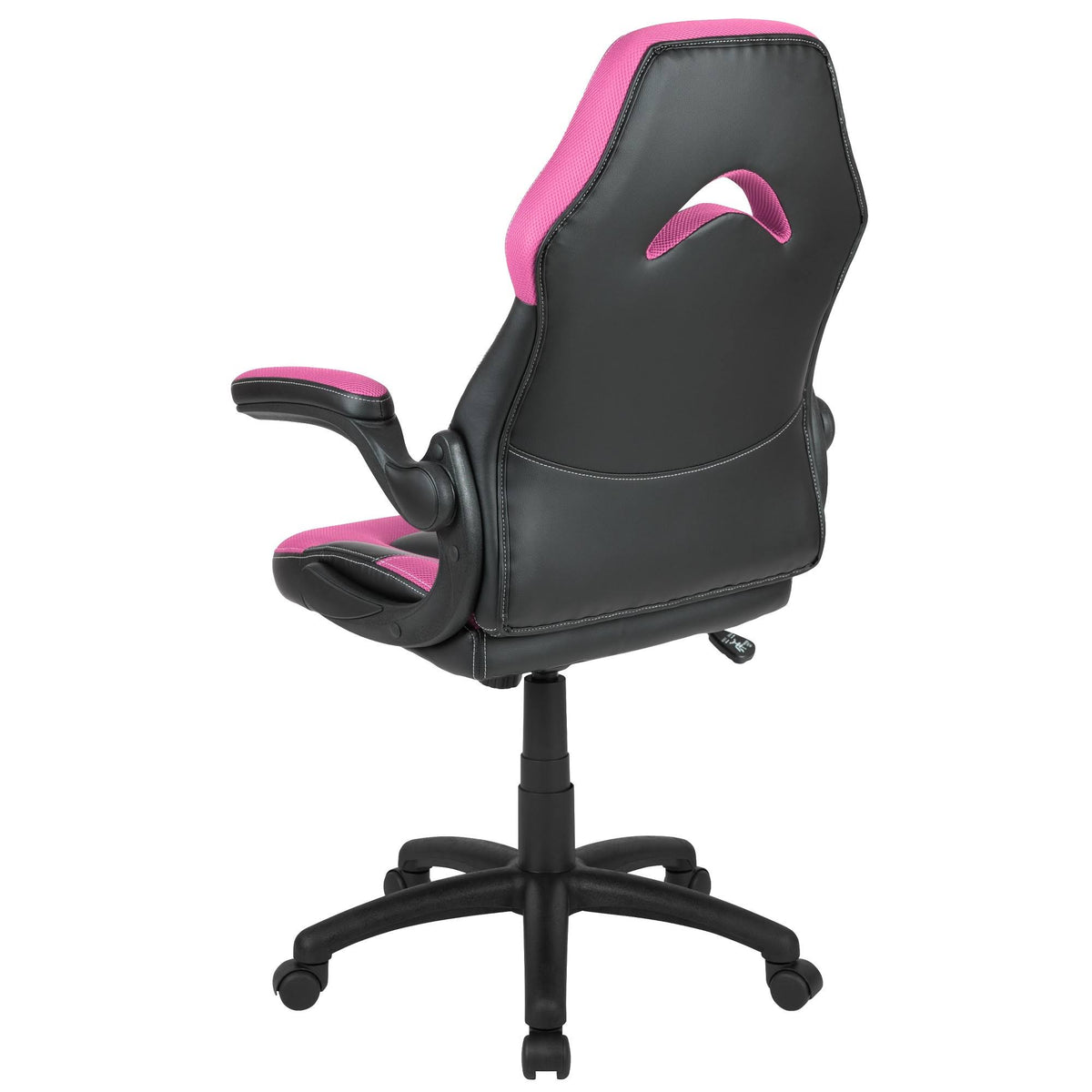 Pink/Black LeatherSoft Gaming Chair O270