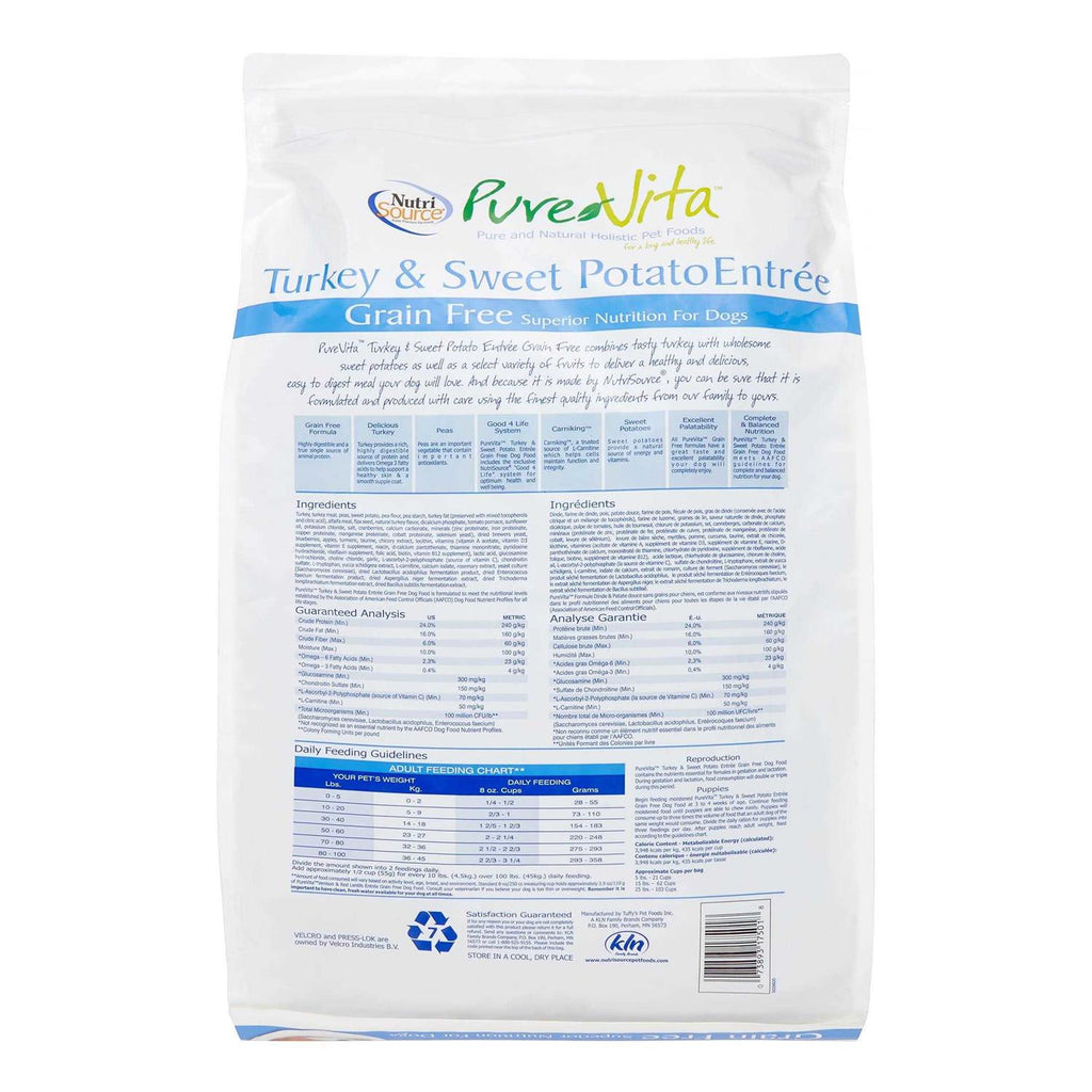 Grain-Free Turkey & Sweet Potato Dry Dog Food B592