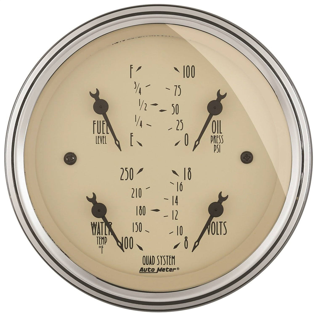 Antique Beige Quad Gauge Q596833