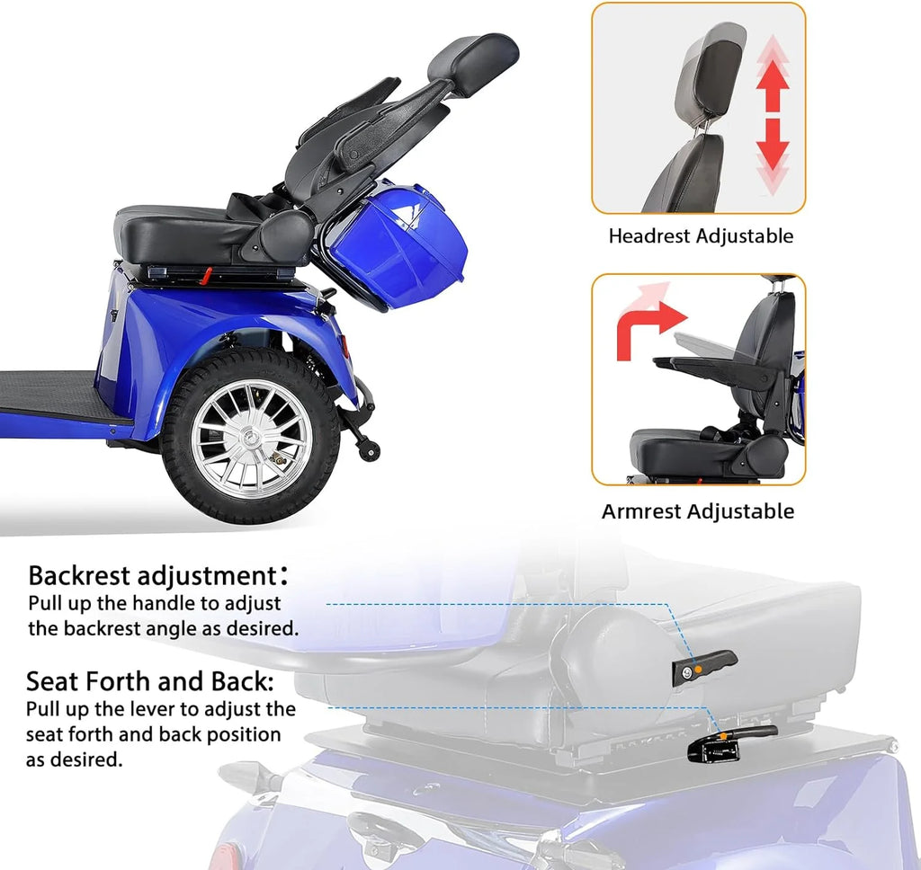 4-Wheel Electric Mobility Scooter L53783