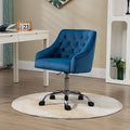 Pink Velvet Adjustable Swivel Home Office Chair J8699
