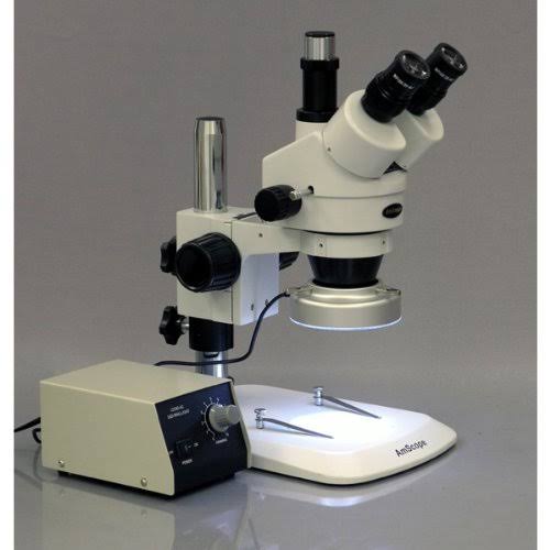 Trinocular Stereo Zoom Microscope, 7X-90X Magnification, 0.7x-4.5x Zoom Object E32060