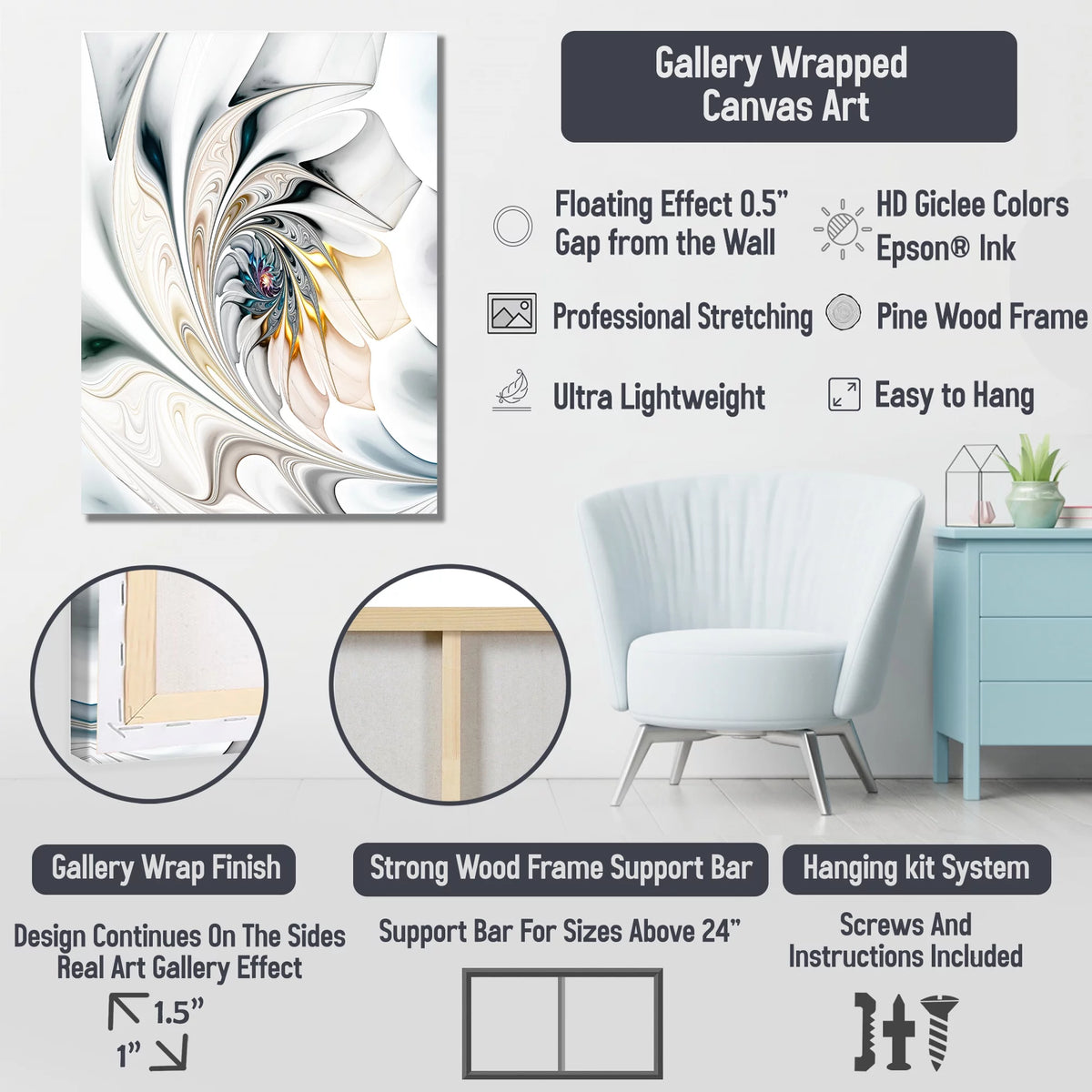 Canvas Wall Art J522