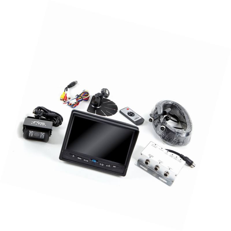 Black Backup Camera System with 7x22 Display V2733