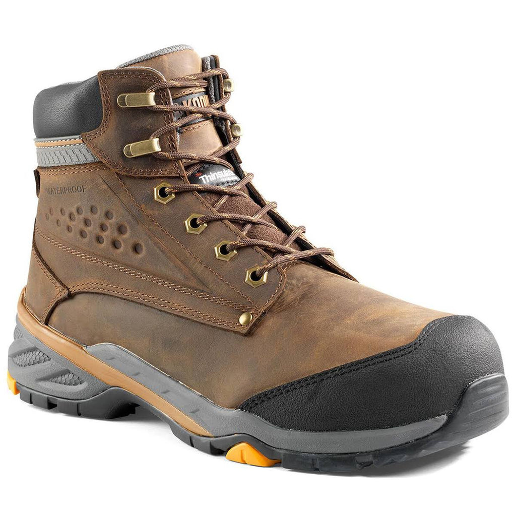 Brown Men's Size 11 Crusade Boots H387