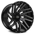 Milled Gloss Black 554 Wheel I31599