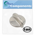 6 Pack Replacement Surface Burner Control Knob U1381