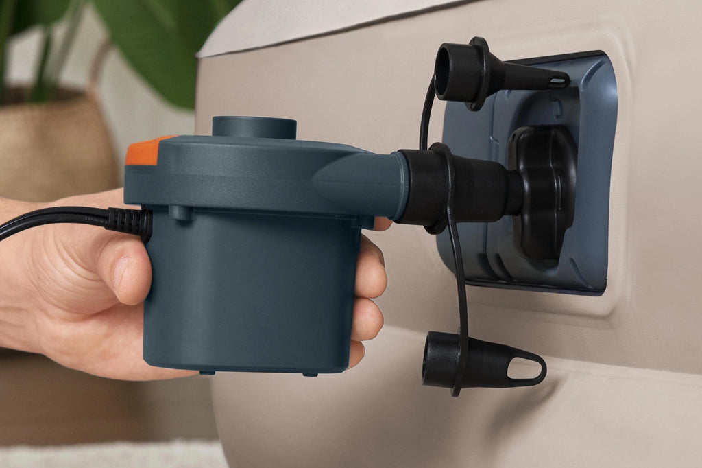 Electric Air Pump Grey and Orange C303944