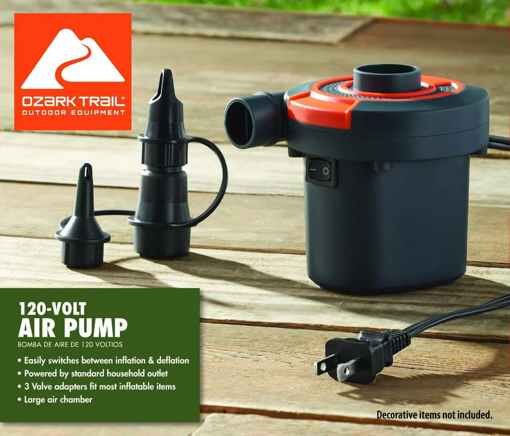Electric Air Pump Grey and Orange C303944