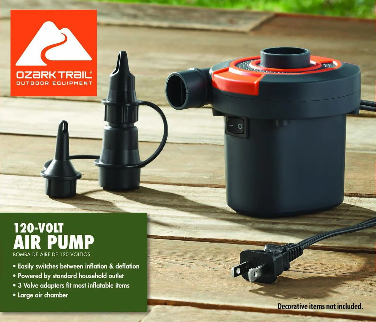 Electric Air Pump Grey and Orange C303944