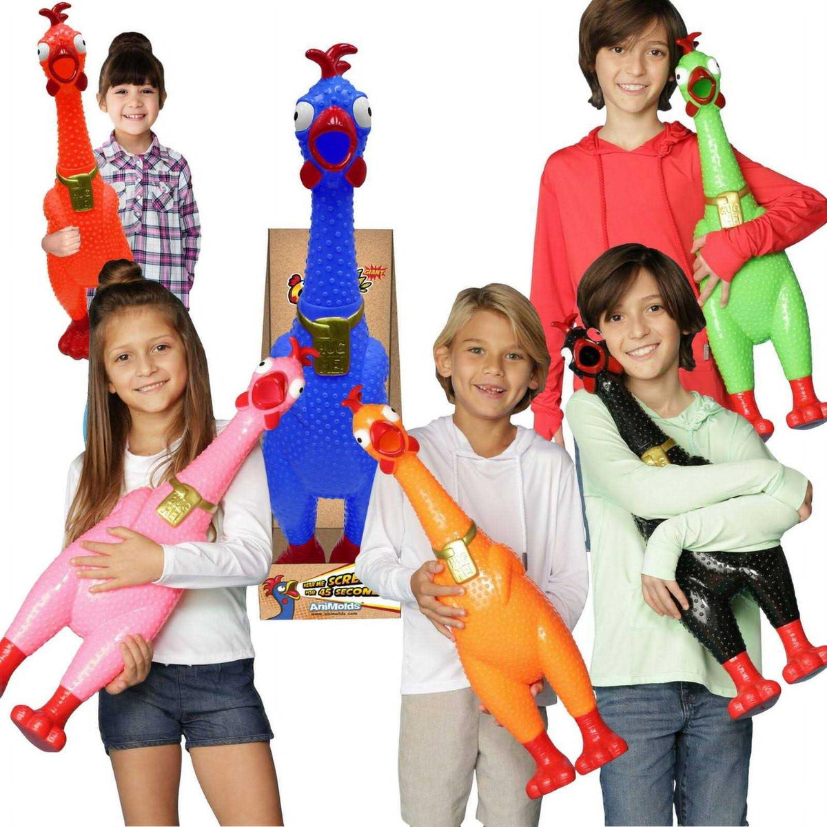 Squeaky Chicken Toy V34231