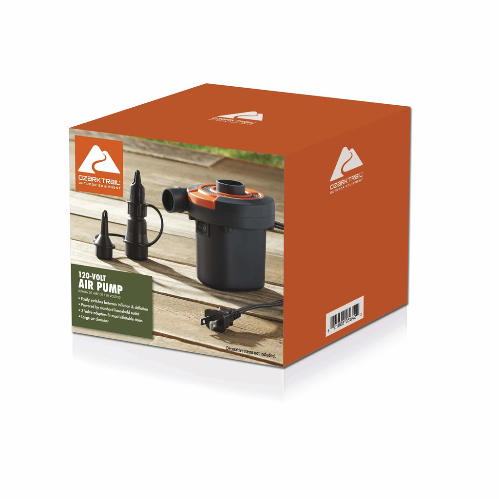 Electric Air Pump Grey and Orange C303944