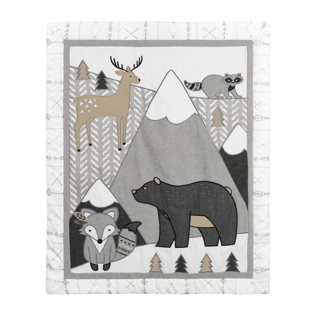 5 Piece Crib Bedding Set U85745