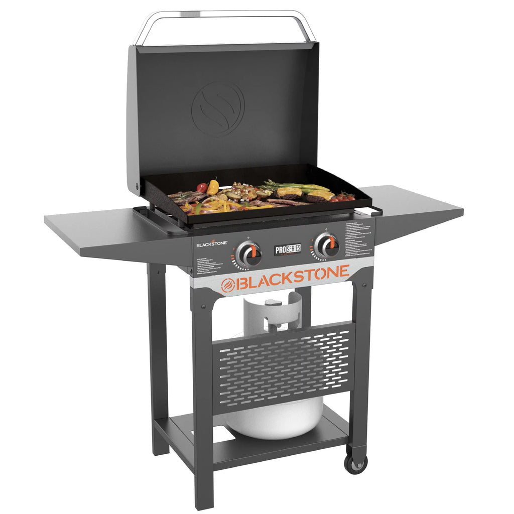 2 Burner Propane Griddle with Hood X3162