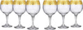 Wine Goblet Glasses 6 Pieces N194