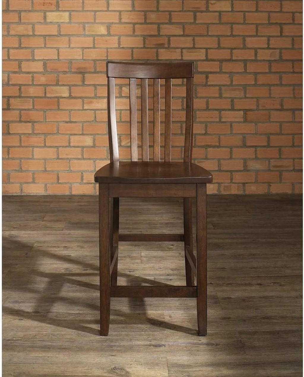 Vintage Mahogany Bar Stool Set Of 2 A470