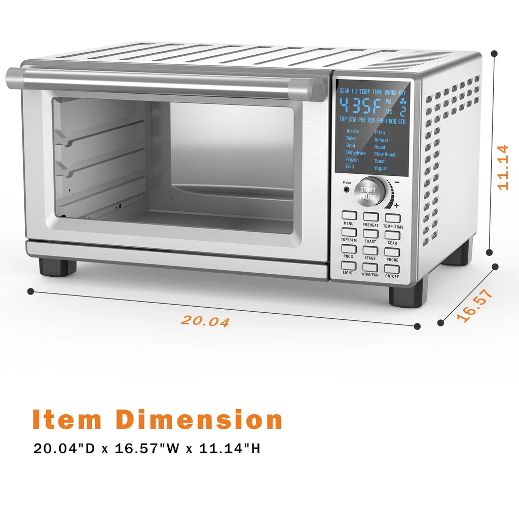 30-Qt 12-in-1 Air Fryer Toaster Oven O92918