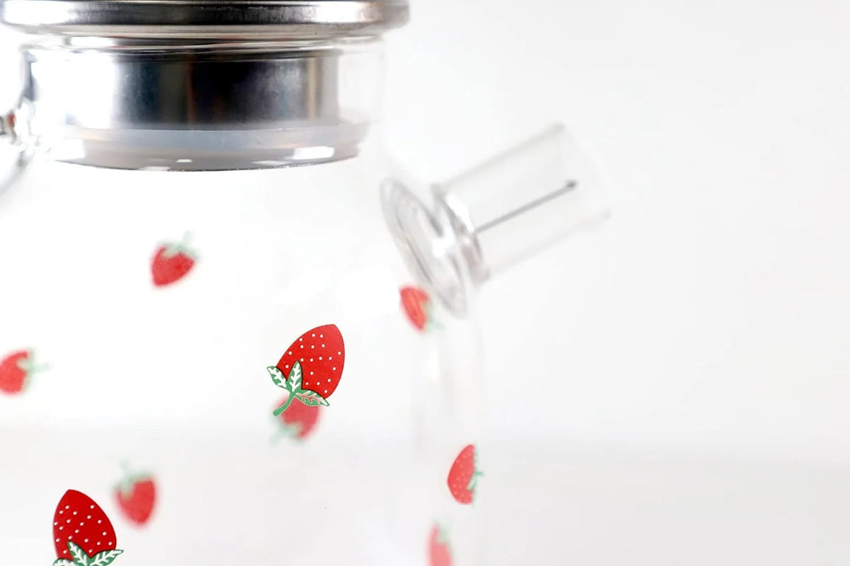 Glass Tea Kettle Glass Teapot Glass Pitcher (1.6L) N627
