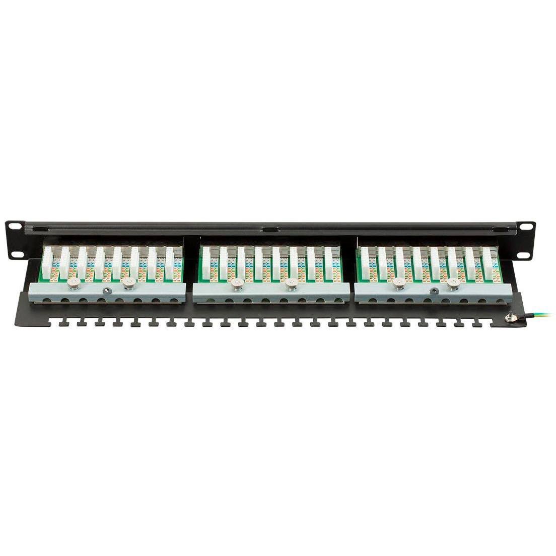 24-Port Cat6 FTP 19-inch 1U Patch Panel T311612