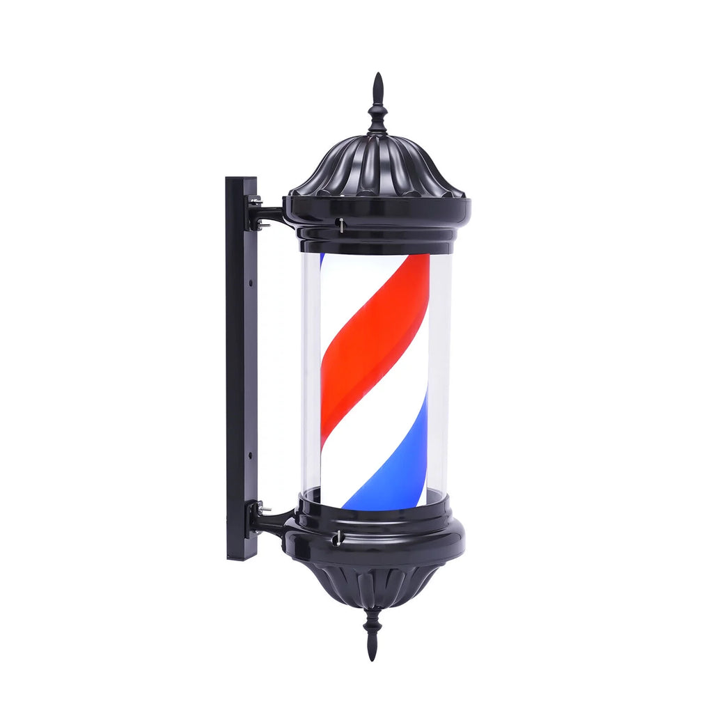 28" Rotating Barber Shop Pole Light B305622