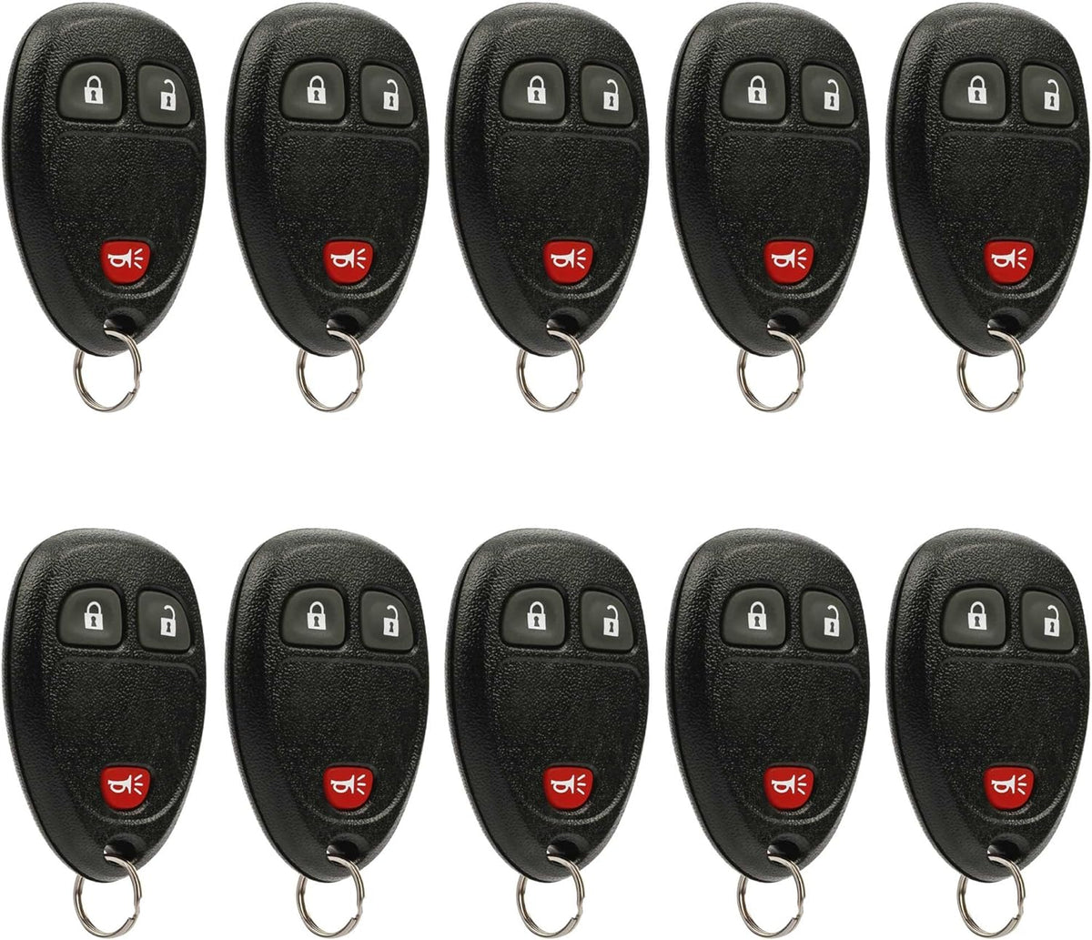 Bulk Lot of 10 Pack of 2 Keyless Entry Remote E823