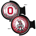 Rotating LED Round Wall Sign F752
