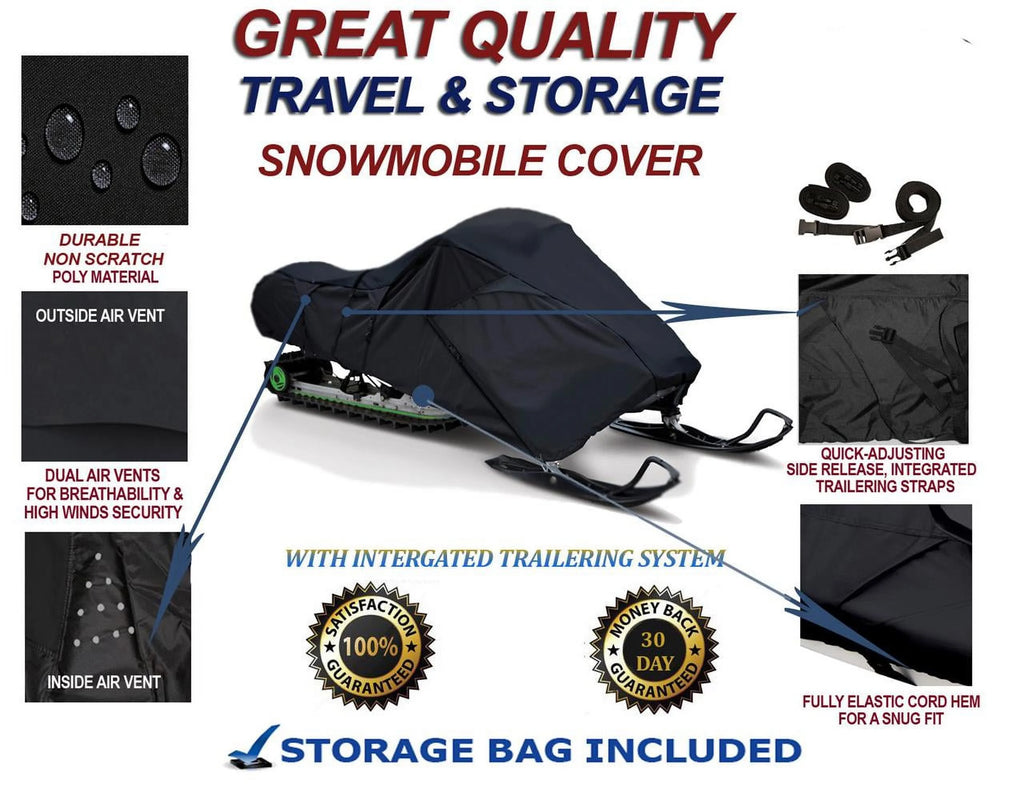 300D Snowmobile Travel and Storage Cover F7059