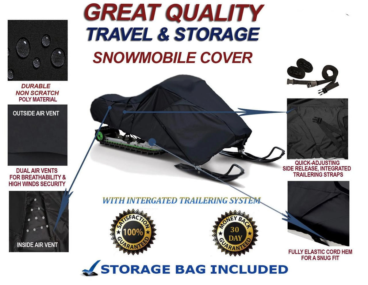 300D Snowmobile Travel and Storage Cover F7059