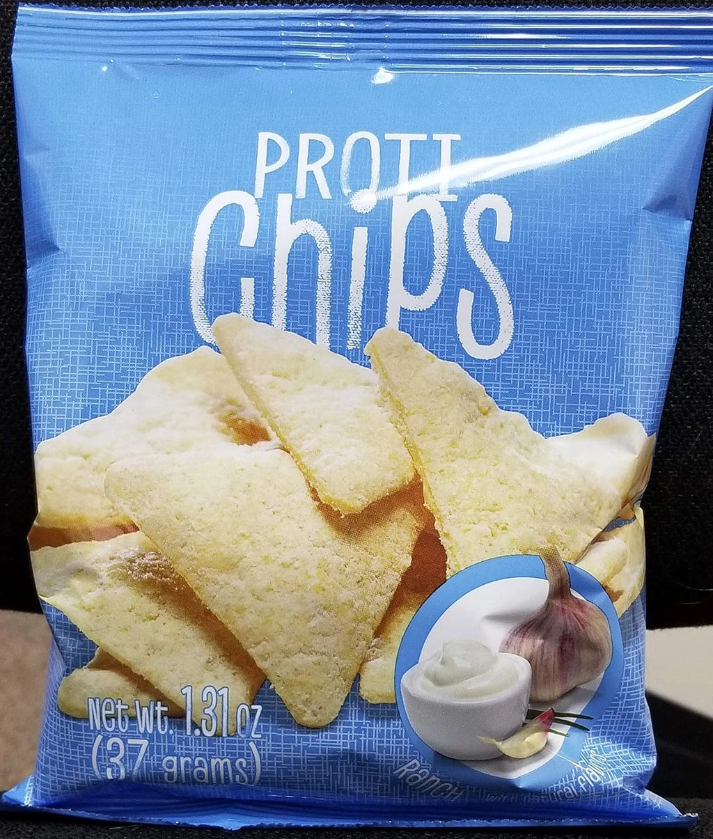 Ranch Protein Chips, 15G Protein, 7 Single Serving Bags I2253