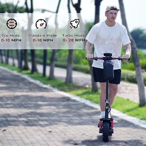 Electric Scooter 11" Off Road Tires 1000W Motor Foldable N9055