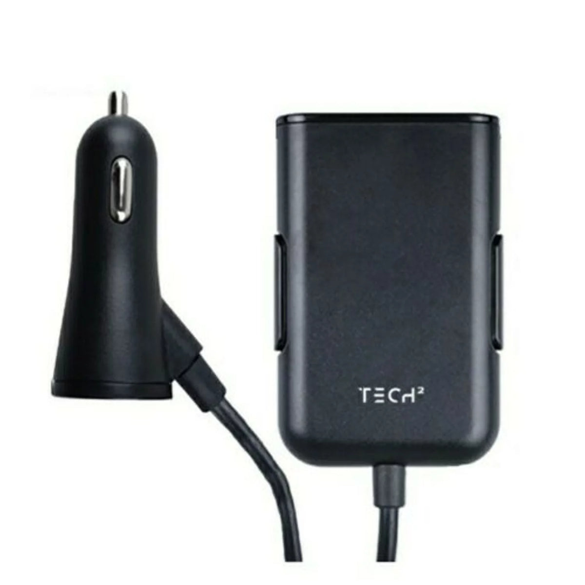 Backseat Car Charger, 4 USB Ports (2pk) Z942