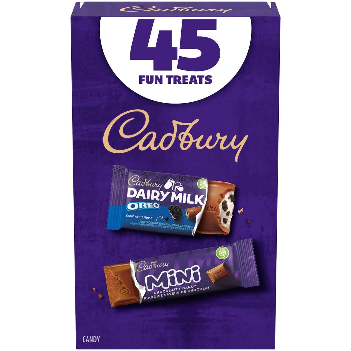 Chocolate Bars 45 count 593g V35978