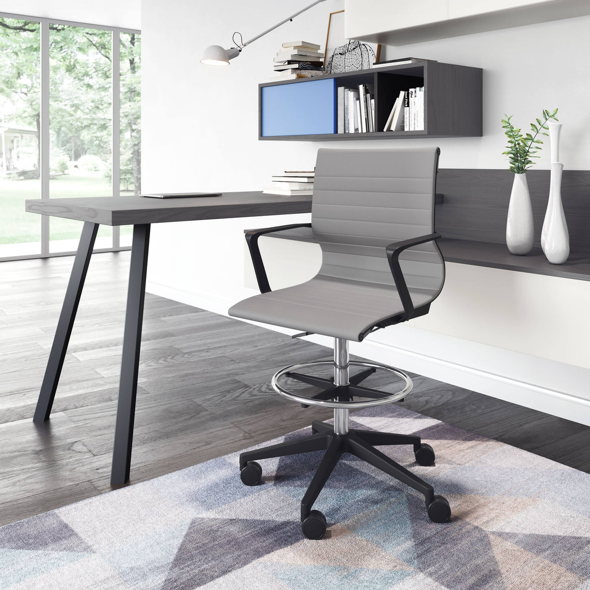 Gray Office Chair F746