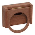 Teak Folding Insulated Drink Holder K641