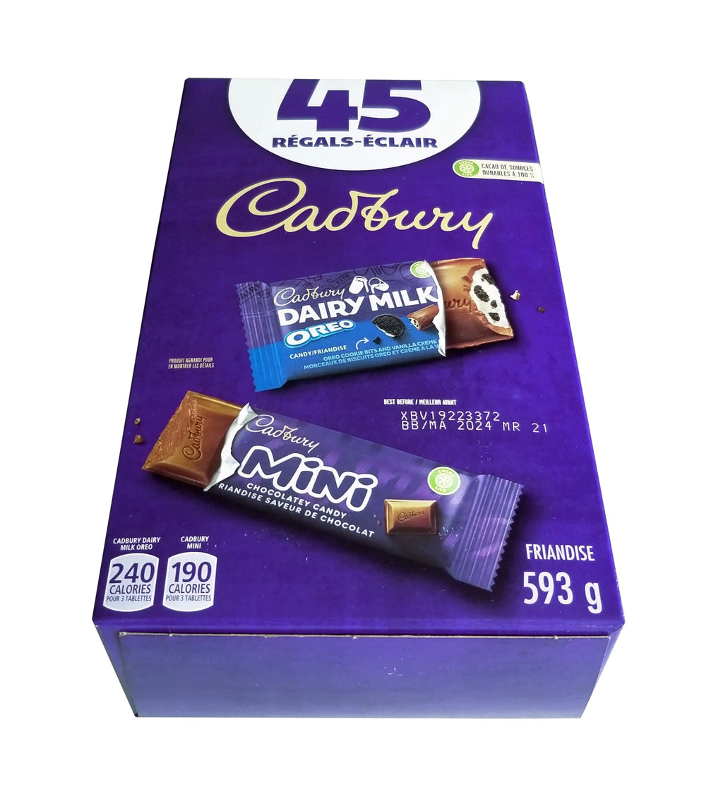 Chocolate Bars 45 count 593g V35978