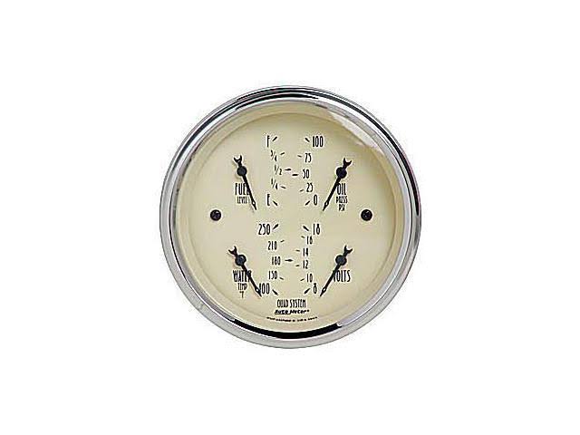 Antique Beige Quad Gauge Q596833