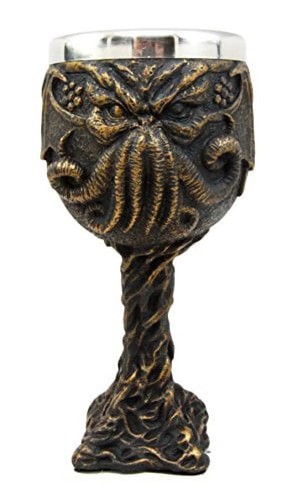 8oz Resin Wine Goblet Chalice With Stainless Steel Liner A653