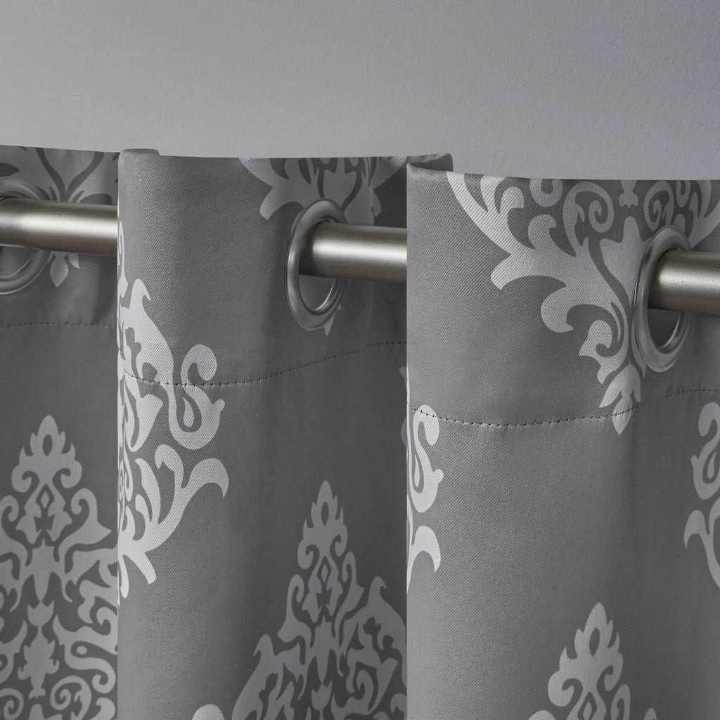 Blackout Grommet Curtain Panel Pair V76186