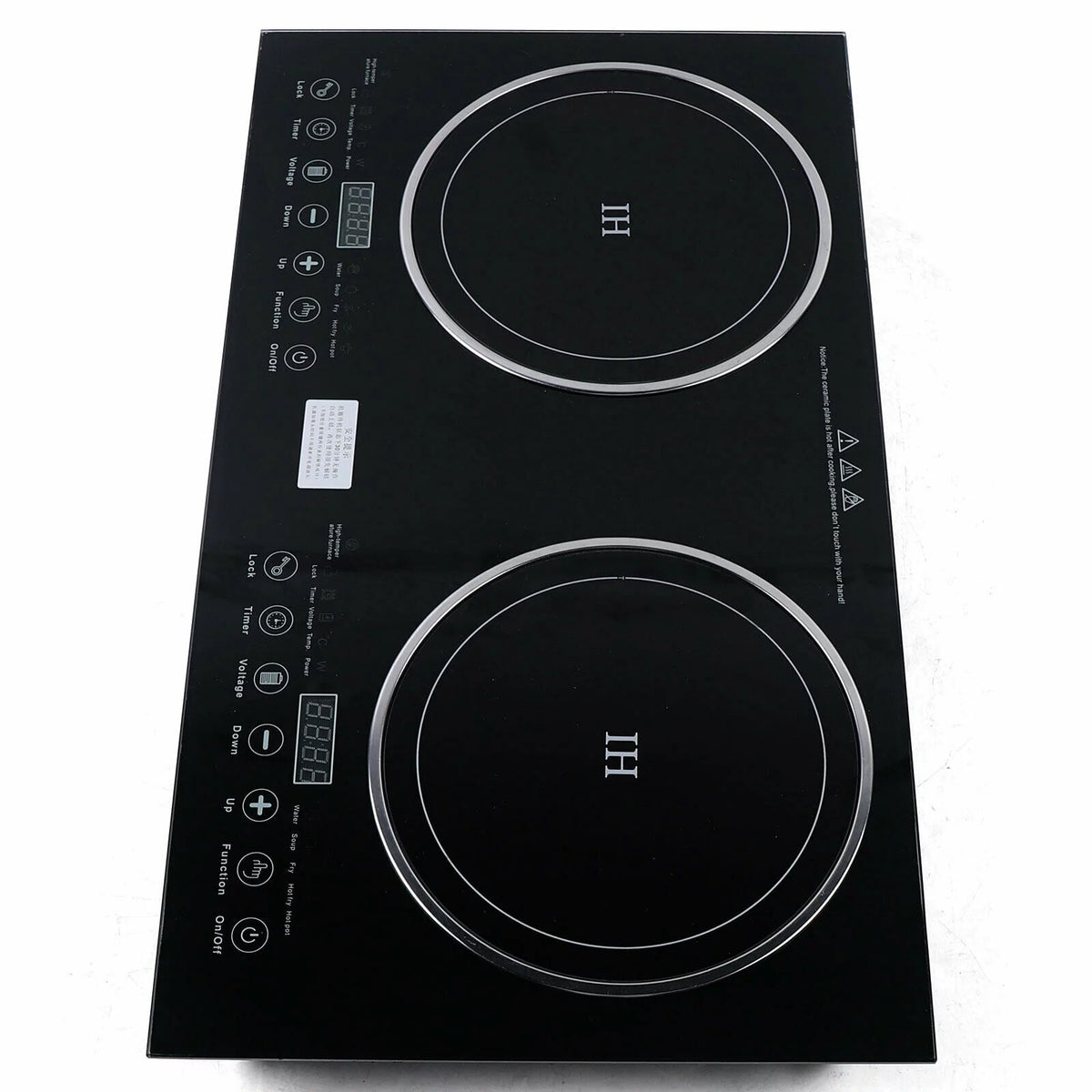 2600W 110V Double Burners Induction Cooktop O1606