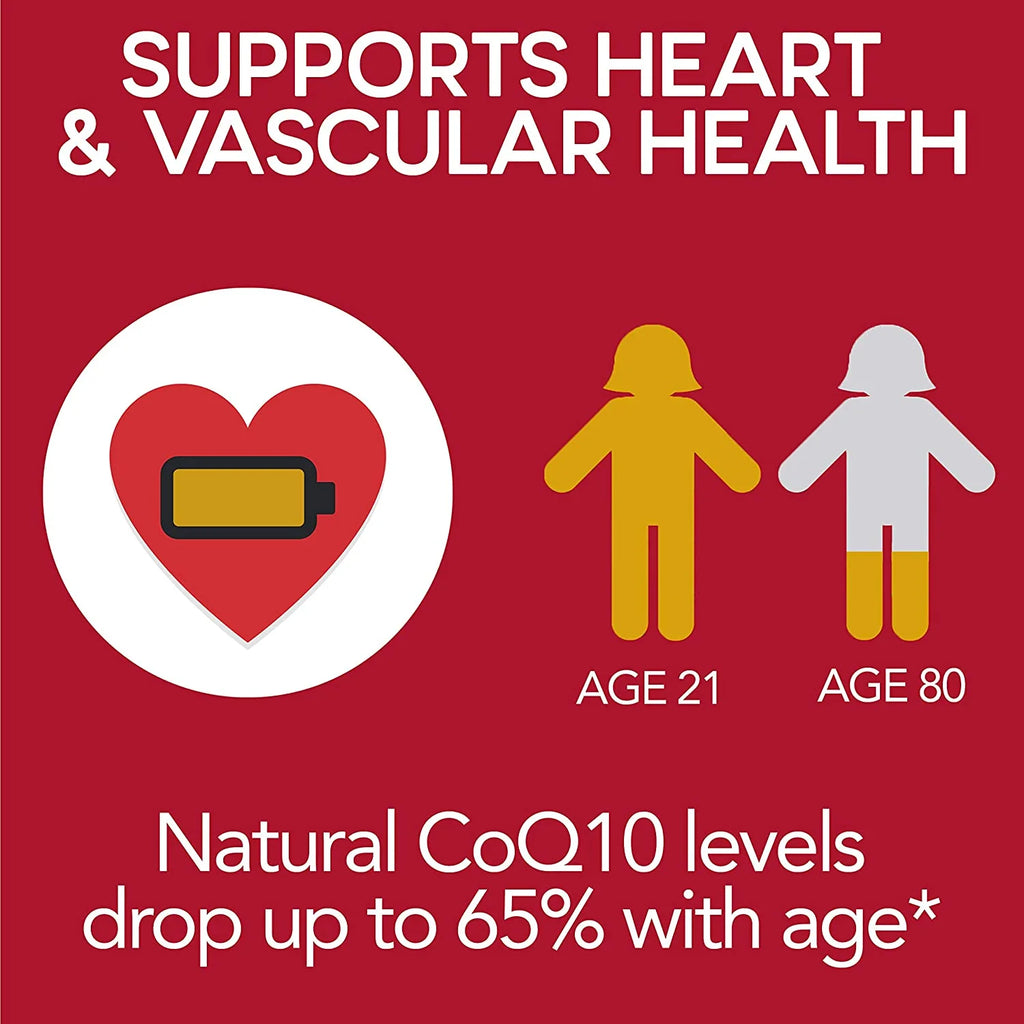 120 Ct CoQ10 Softgels C8525