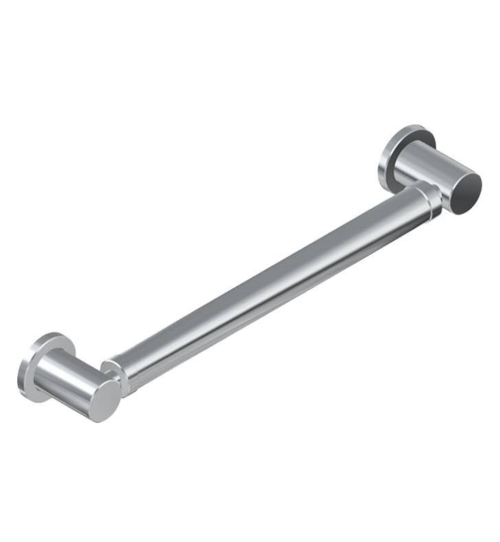 18 3/8x22 Wall Mount Round Grab Bar in Unfinished Brass G473