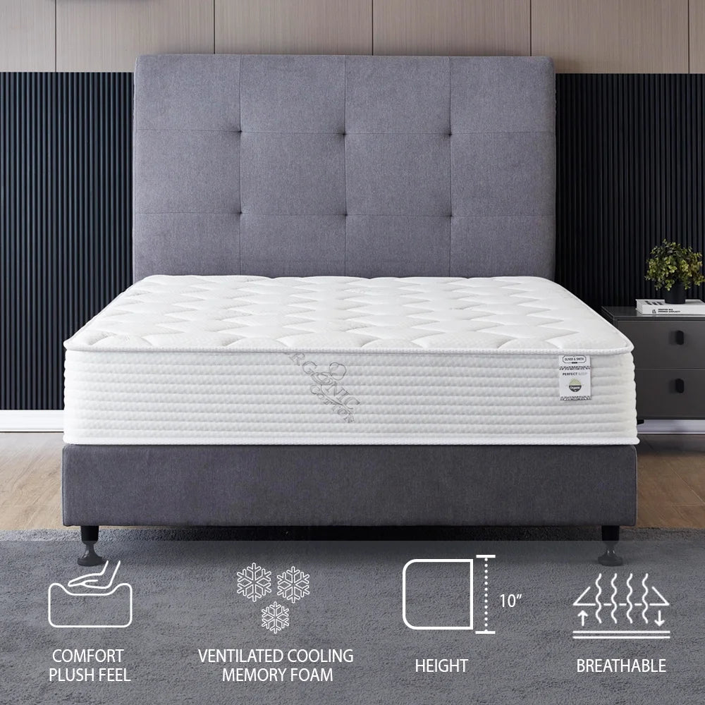 Full Size 8-Inch Memory Foam & Spring Hybrid Mattress Z800