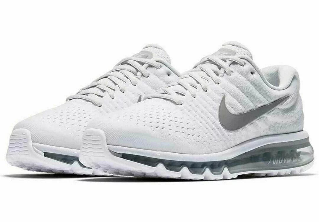 Platinum Wolf Grey/White Men's Size 7.5 Medium R119