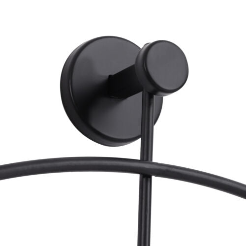 Black Wall Clock Pendulum Silent Quartz Movement B255
