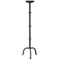 Dark Bronze Brass Metal Candle Holder G98475