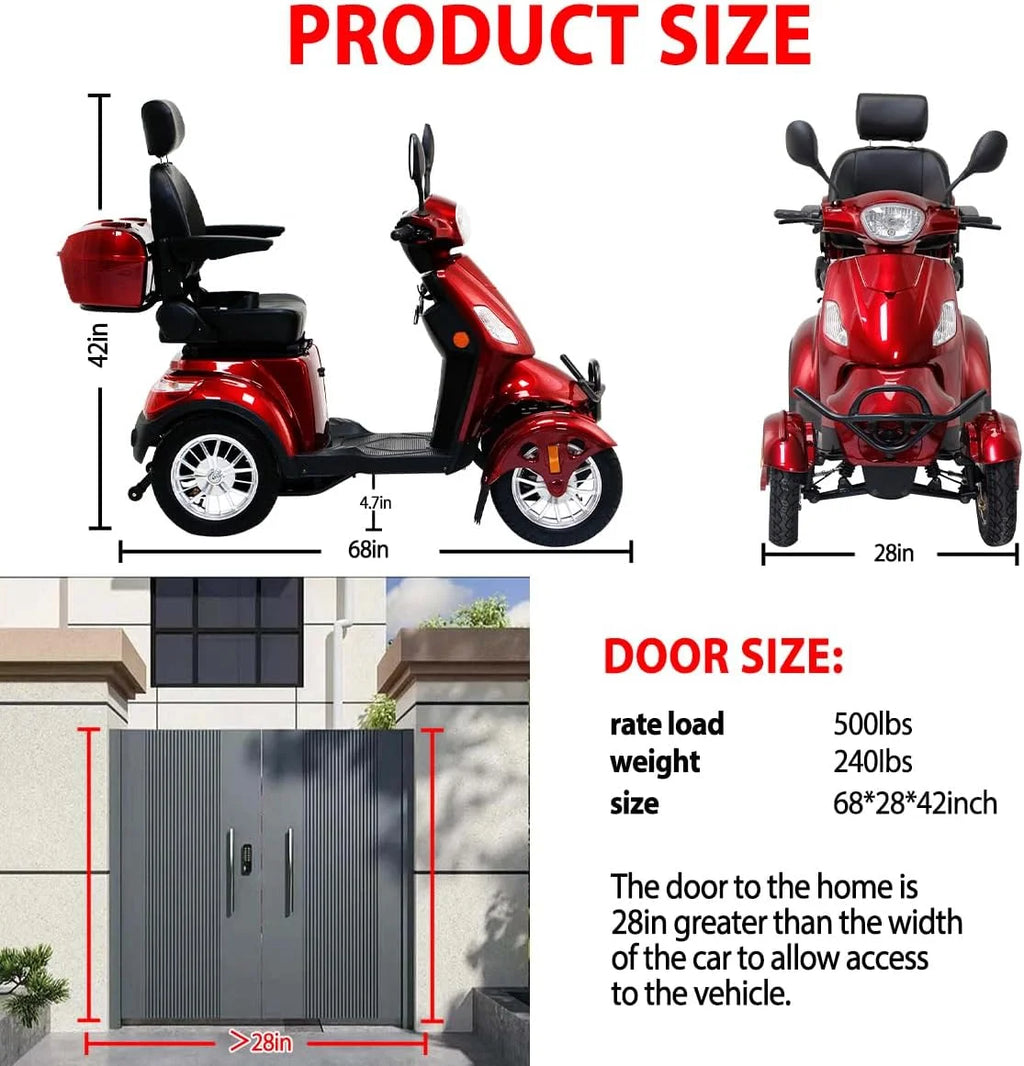 4-Wheel Electric Mobility Scooter L53783