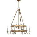 9-Light Candle-Style Chandelier O575