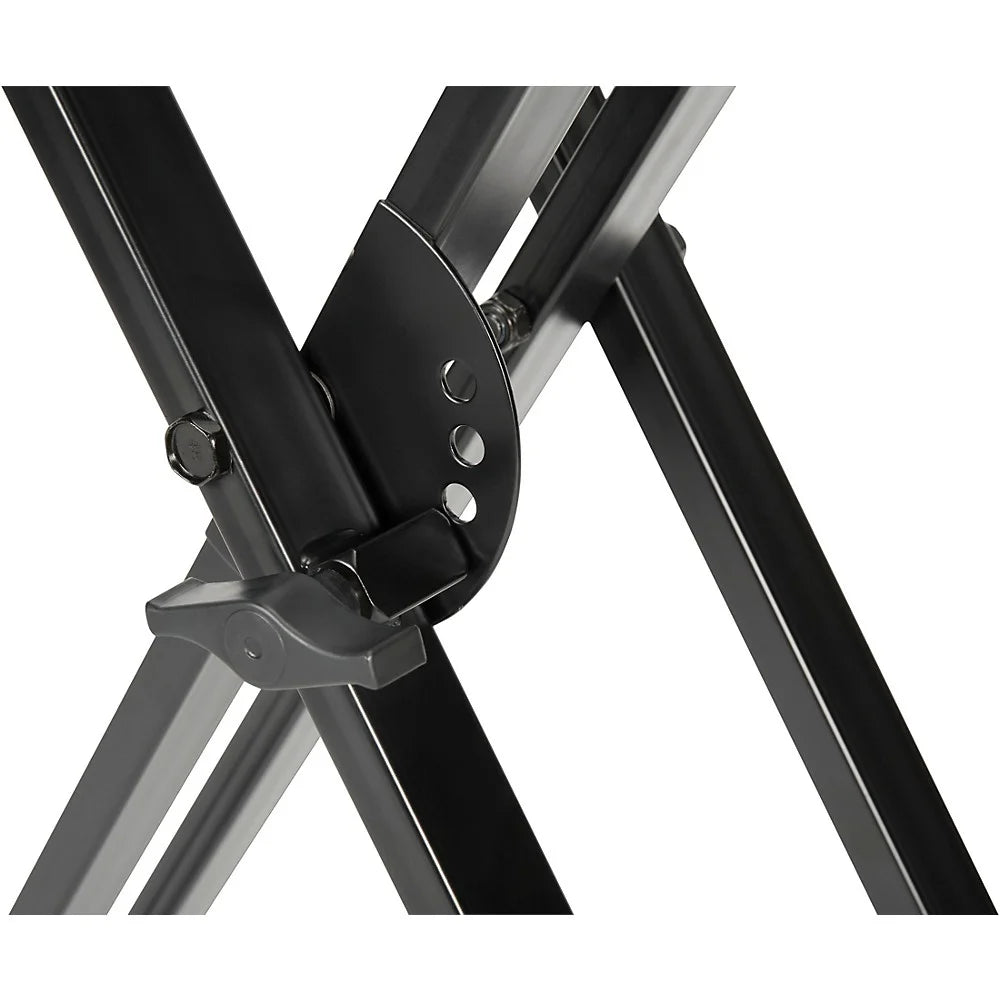 Black Double-Braced Keyboard Stand F801