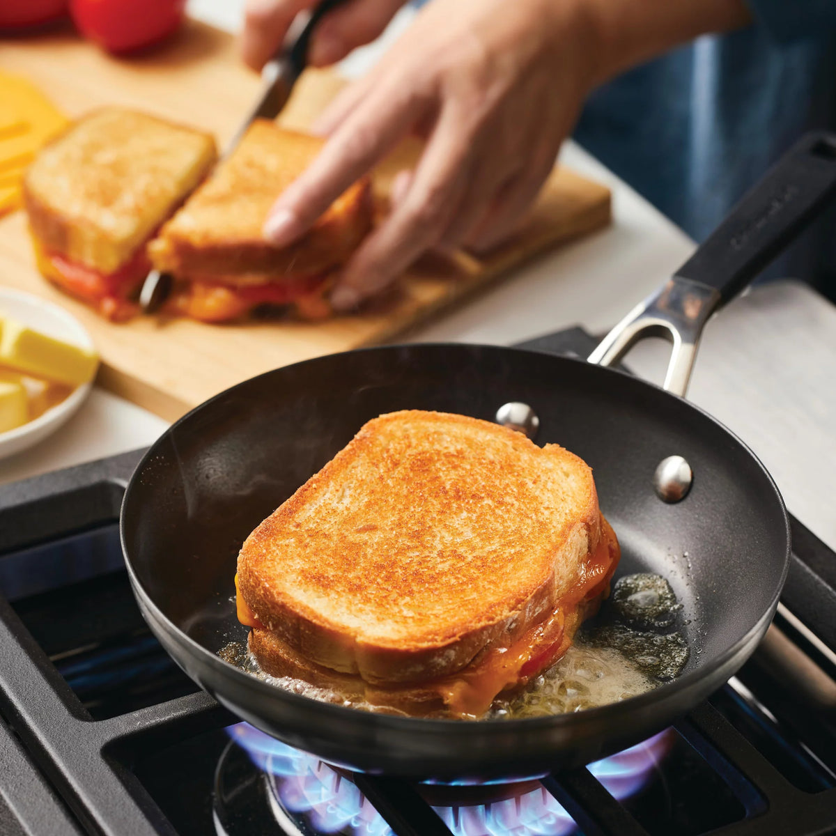 Stainless Steel 8 inch Nonstick Induction Frying Pan V440456